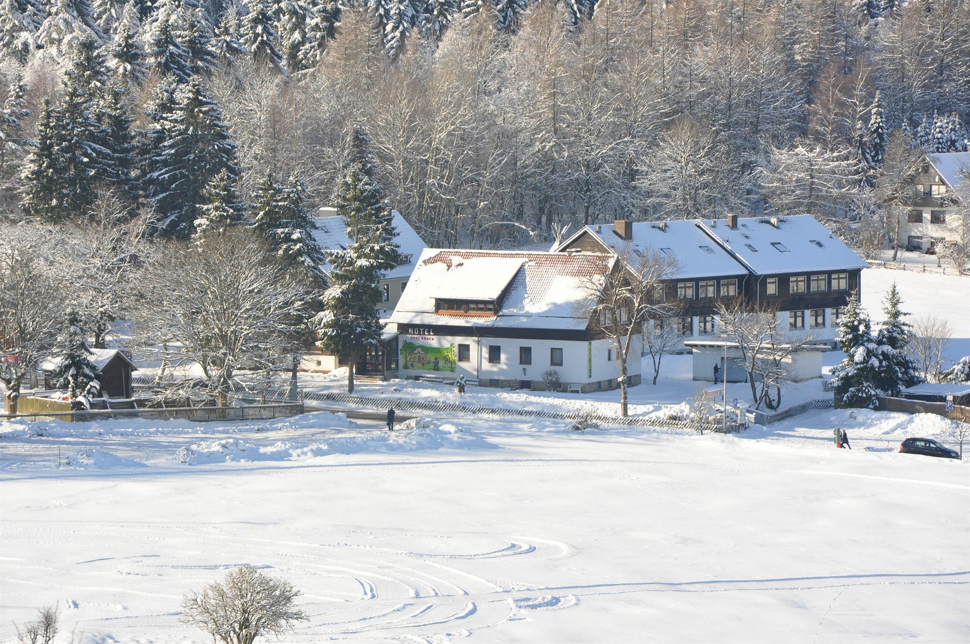 Hotel & Hostel Drei Baeren Altenau  Exteriér fotografie